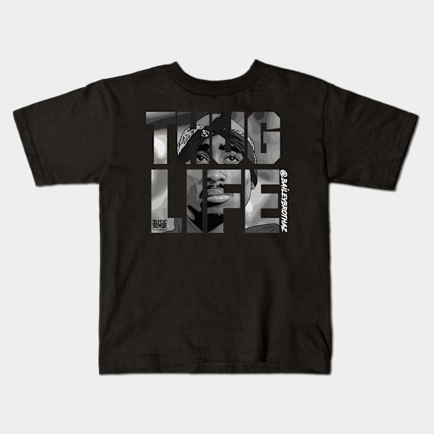 Thug Life Kids T-Shirt by BaileyBrothaz